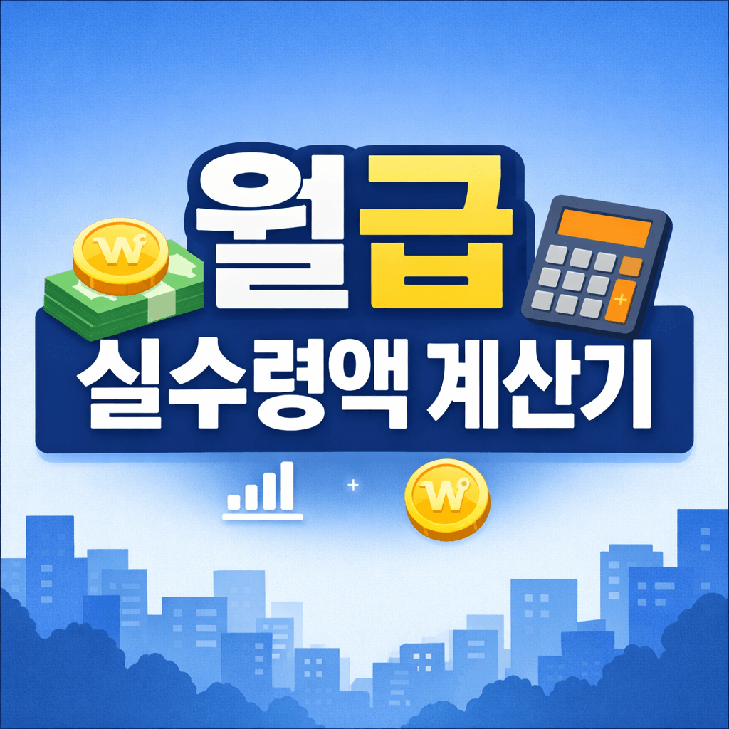 월급 실수령액 계산기